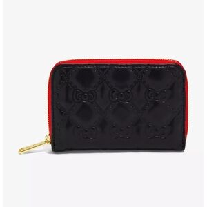 Loungefly Black and Red Embossed Wallet